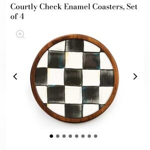 Mackenzie-Childs Coaster set of 4